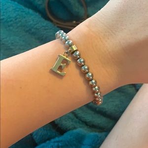 Initial Rustic Cuff Bracelet